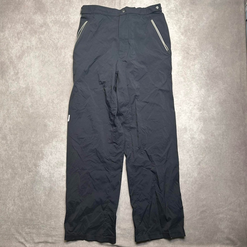 FootJoy DryJoys Select Mens Size Medium Black Golf Rain Pants Waterproof Nylon